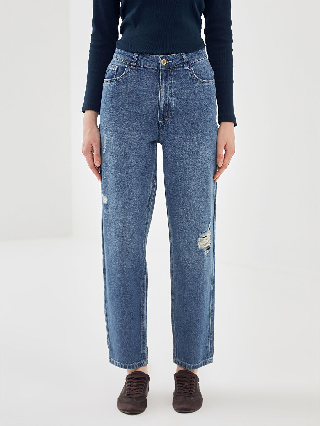 Boyfriend Women's Jeans -W4JQ55Z8-507