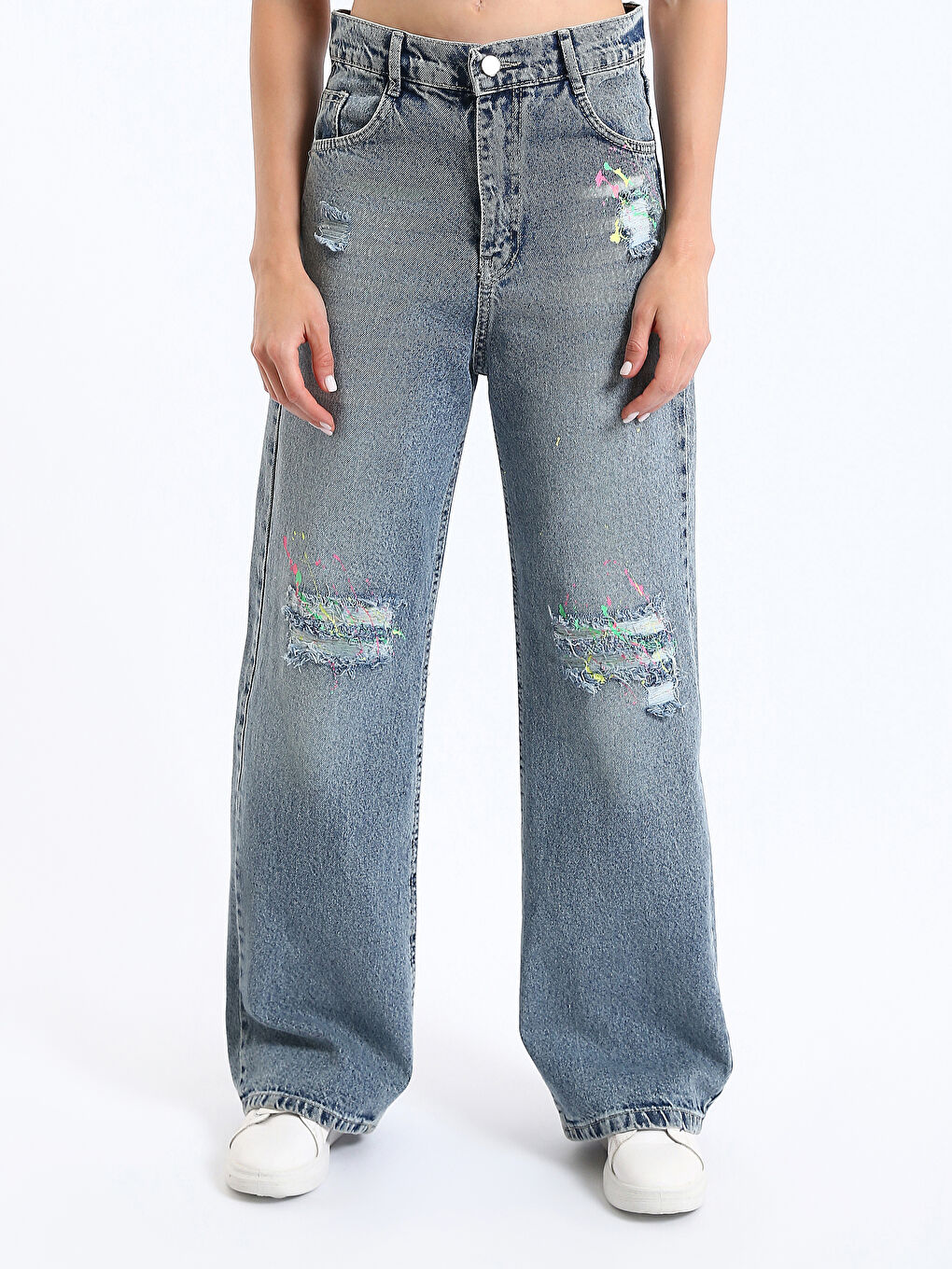 Wideleg Women's Jeans-1