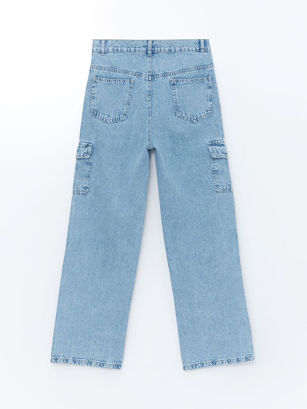 LCW Vision Slim Fit Women's Cargo Jeans -W4JS37Z8-V45
