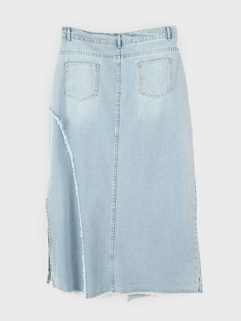 Regular Fit Women's Denim Skirt-1