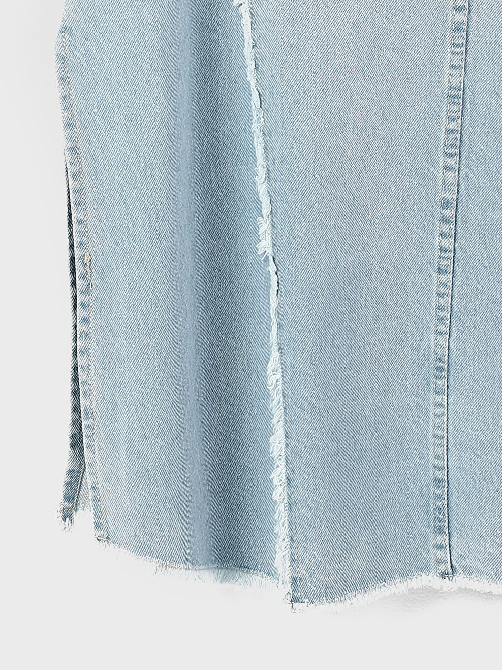 Regular Fit Women's Denim Skirt-2