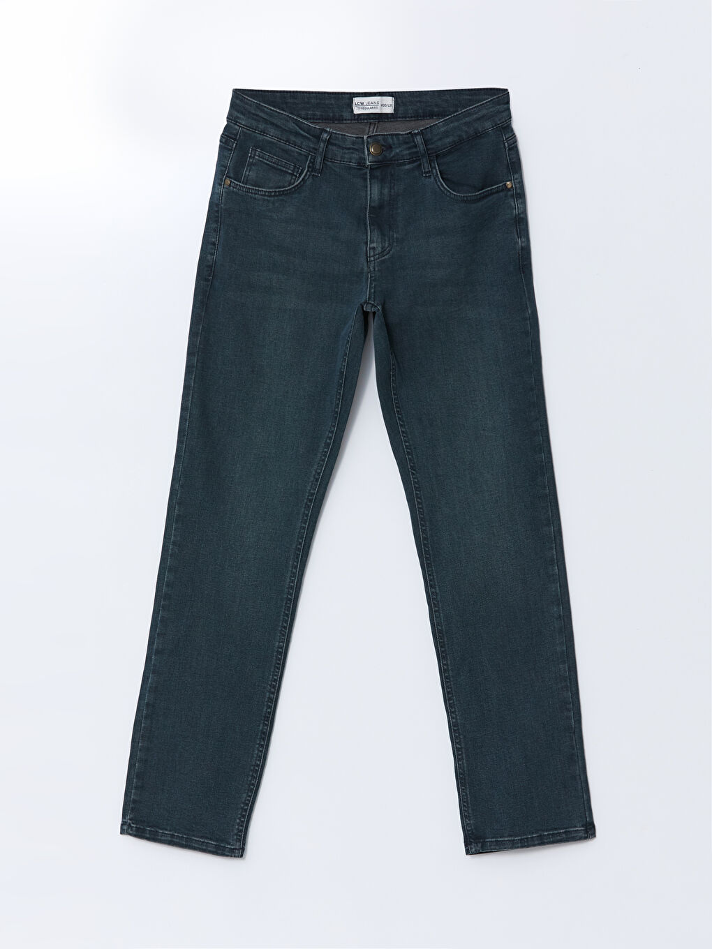 LCW Jeans Yeşil 779 Regular Fit Erkek Jean Pantolon - 4