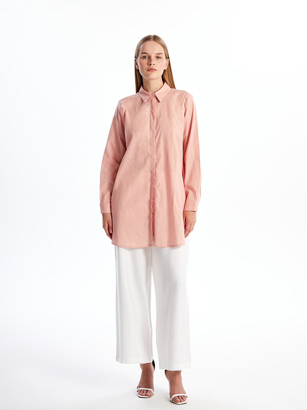 Women's Shirt Tunic -W4JS90Z8-FKR