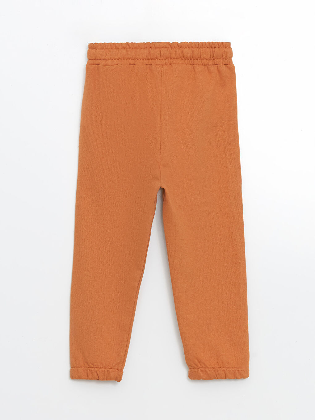 Kahverengi Beli Lastikli Baskılı Erkek Çocuk Eşofman Altı-1