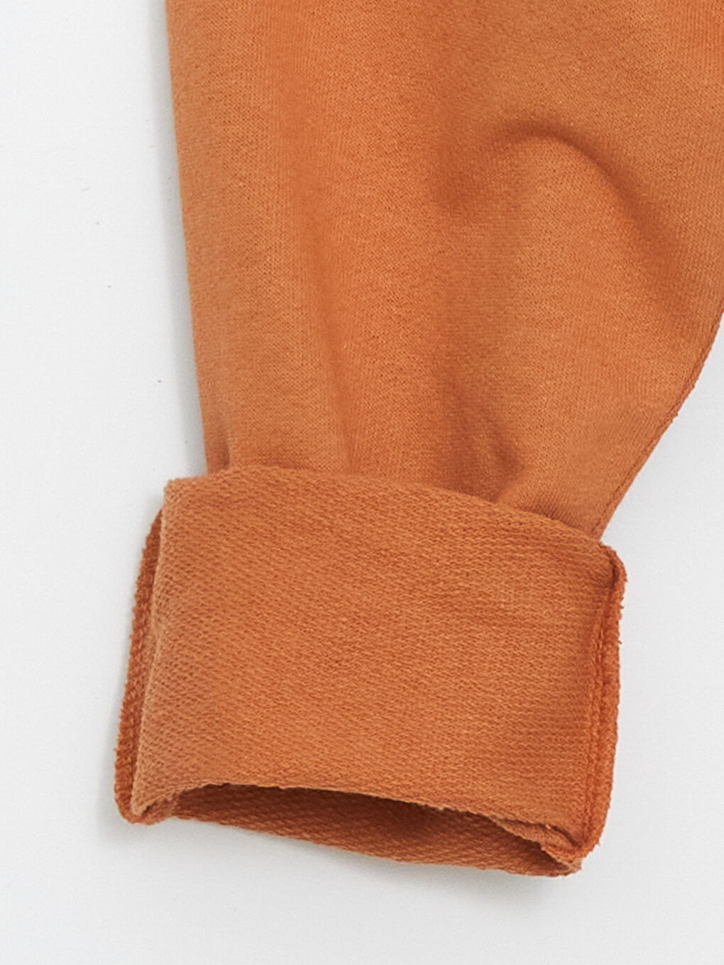 Kahverengi Beli Lastikli Baskılı Erkek Çocuk Eşofman Altı-2