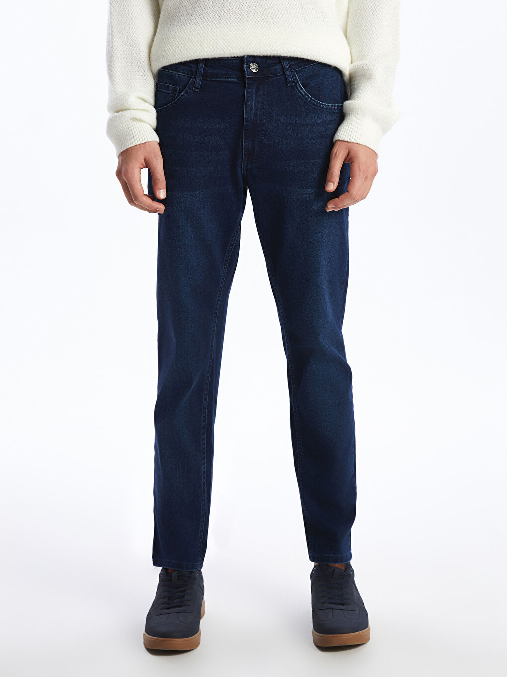 LCW ECO İndigo 750 Slim Fit Erkek Jean Pantolon - 1