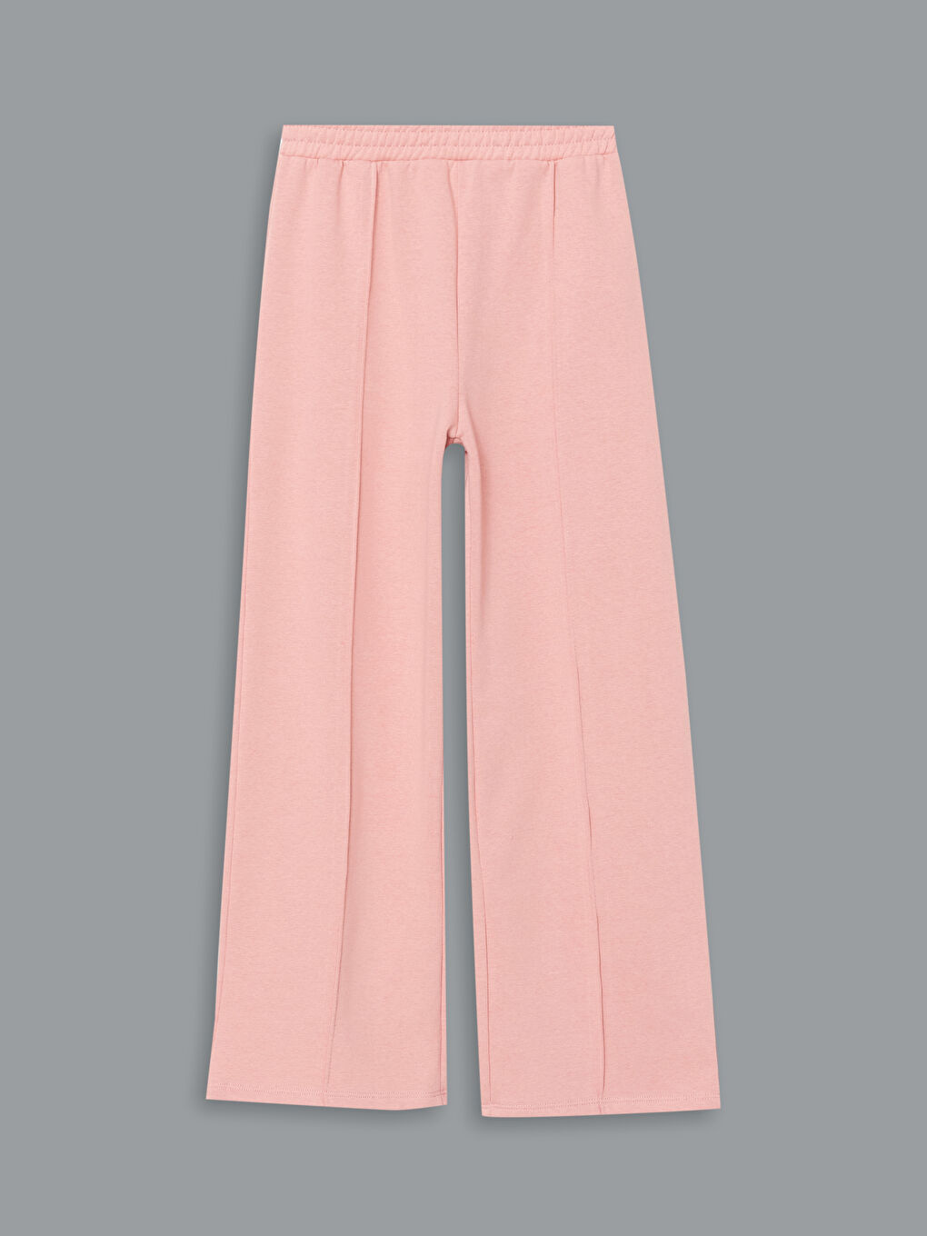 Pembe Bisiklet Yaka Kız Çocuk Kalın Eşofman Takım-4