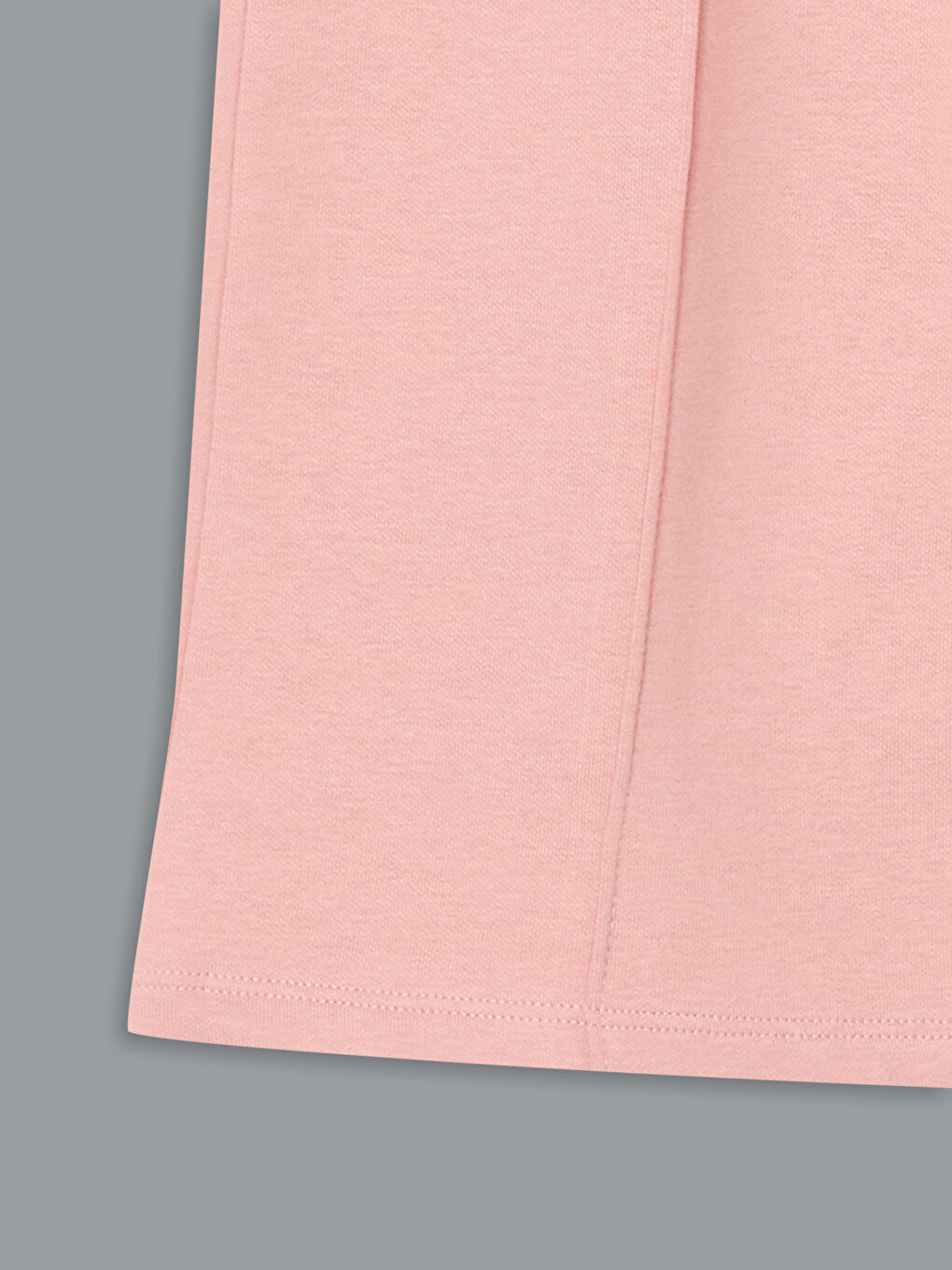 Pembe Bisiklet Yaka Kız Çocuk Kalın Eşofman Takım-5