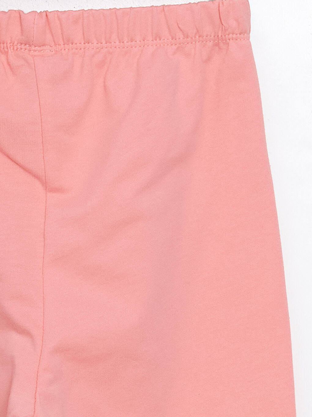 Pembe Beli Lastikli Kız Çocuk Jogger Eşofman Altı-2