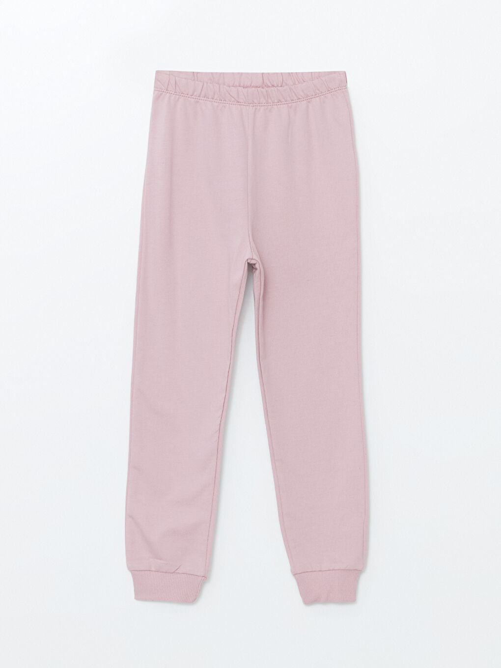 Lila Beli Lastikli Kız Çocuk Jogger Eşofman Altı