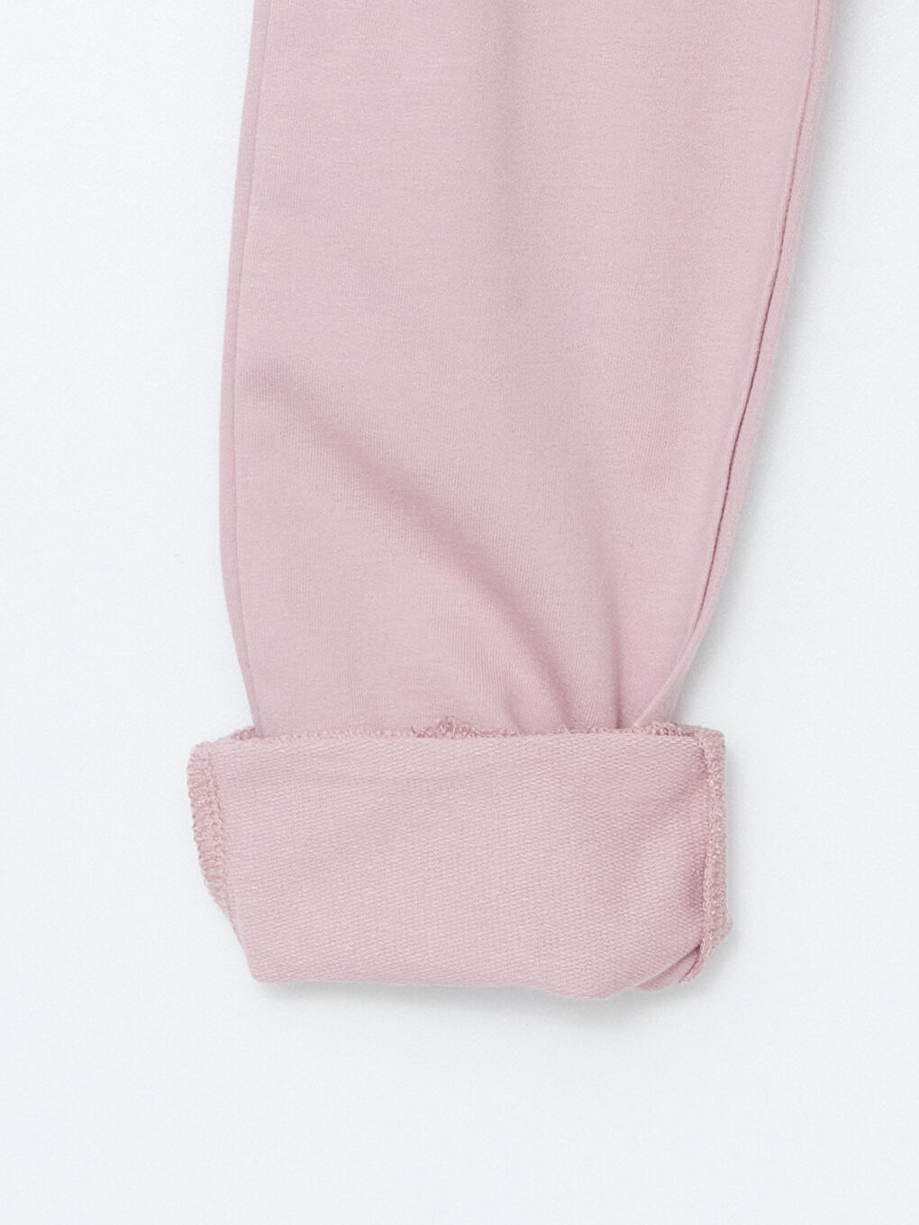 Lila Beli Lastikli Kız Çocuk Jogger Eşofman Altı-2