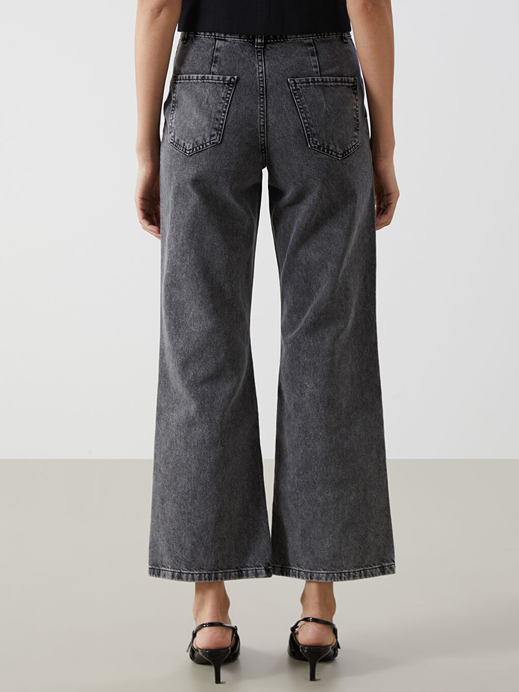 Wideleg Women's Jeans -W4JV50Z8-GRD