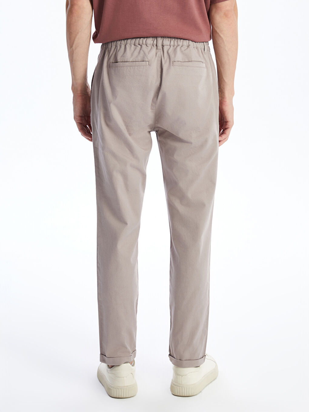 LCW ECO Taş Rengi Dar Kalıp Erkek Chino Pantolon - 3