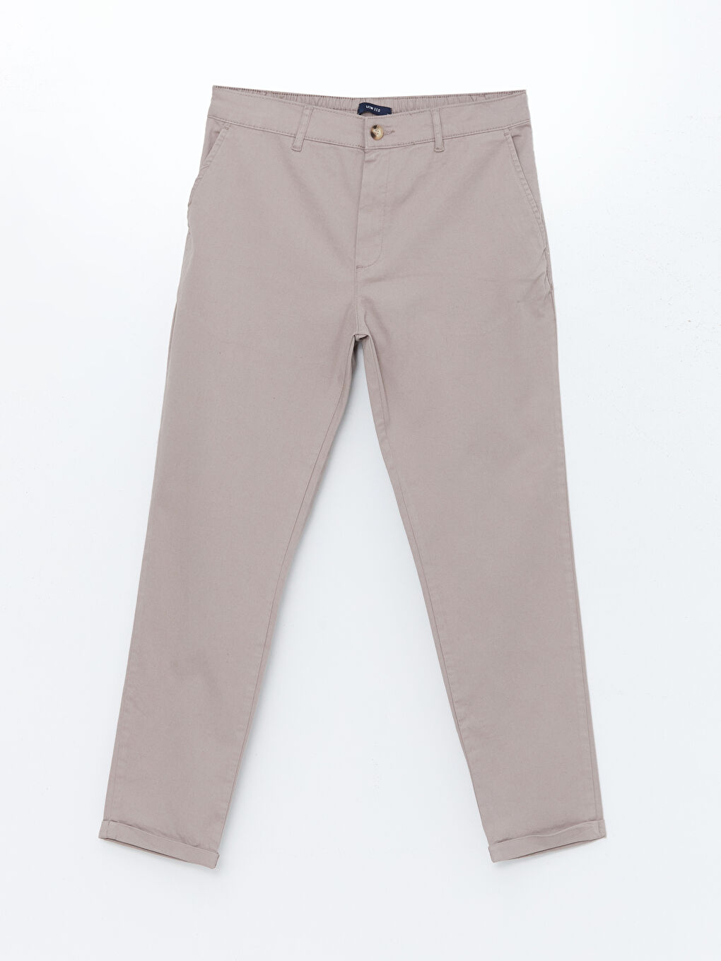 LCW ECO Taş Rengi Dar Kalıp Erkek Chino Pantolon - 4