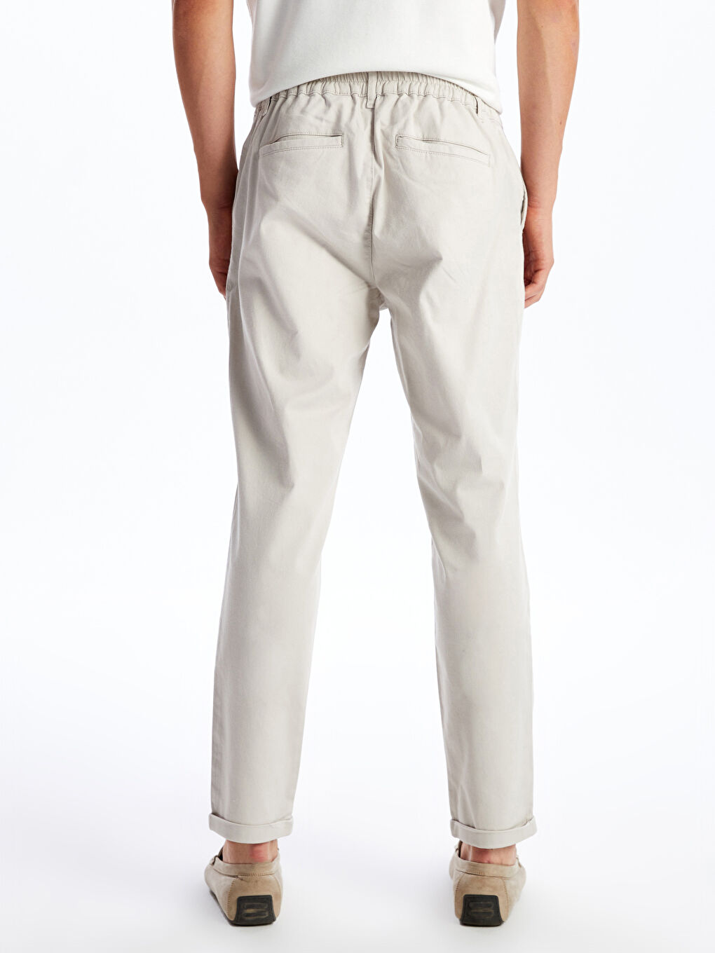 LCW ECO Bej Dar Kalıp Erkek Chino Pantolon - 3