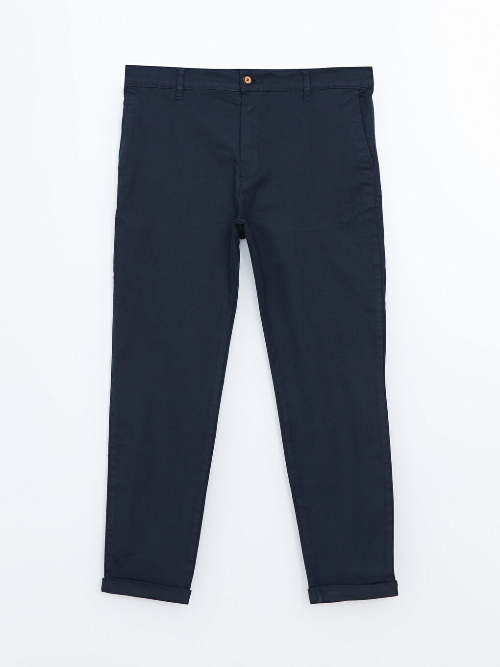 LCW ECO Koyu Lacivert Dar Kalıp Erkek Chino Pantolon - 4