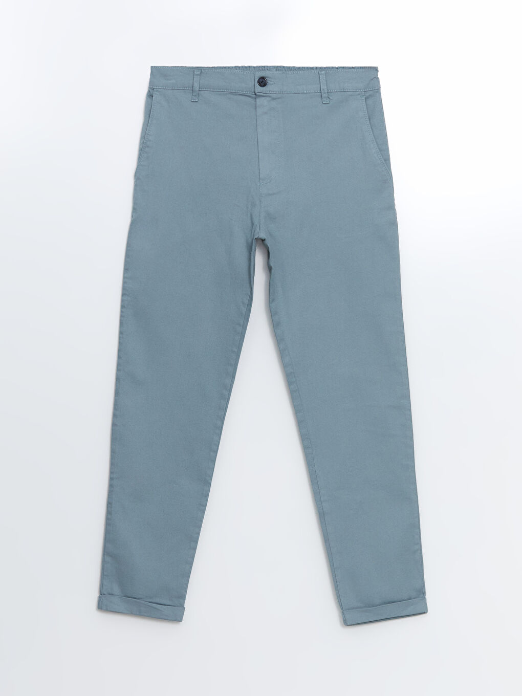 LCW ECO Açık Mavi Dar Kalıp Erkek Chino Pantolon - 4