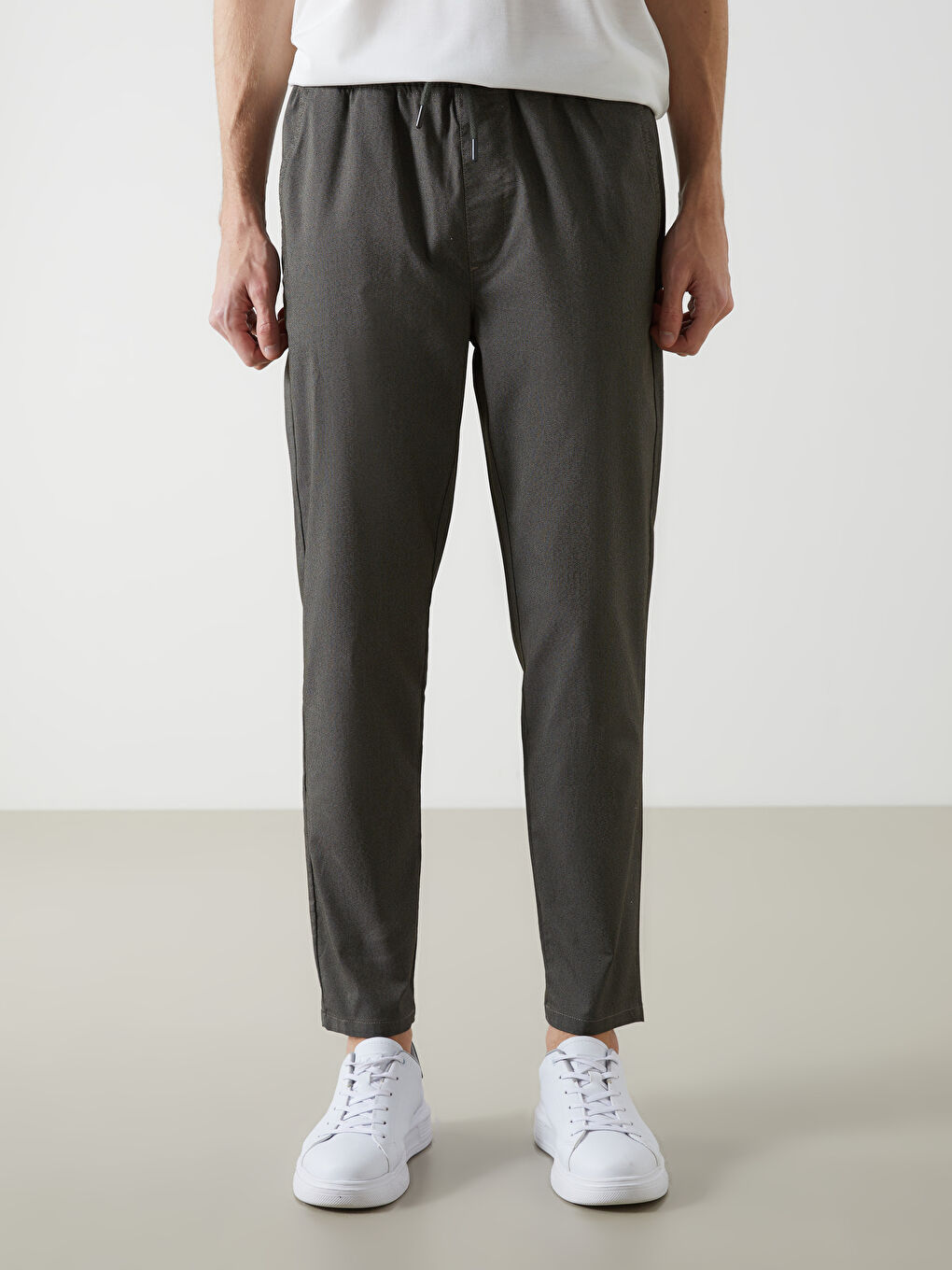 LCW ECO Haki Slim Fit Erkek Pantolon - 1