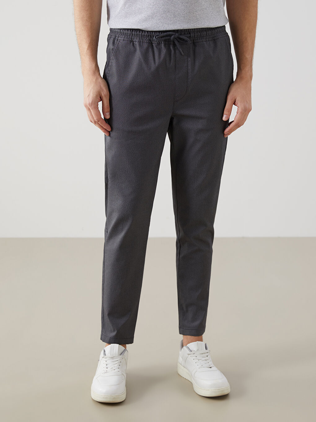 Slim Fit Men's Trousers-1