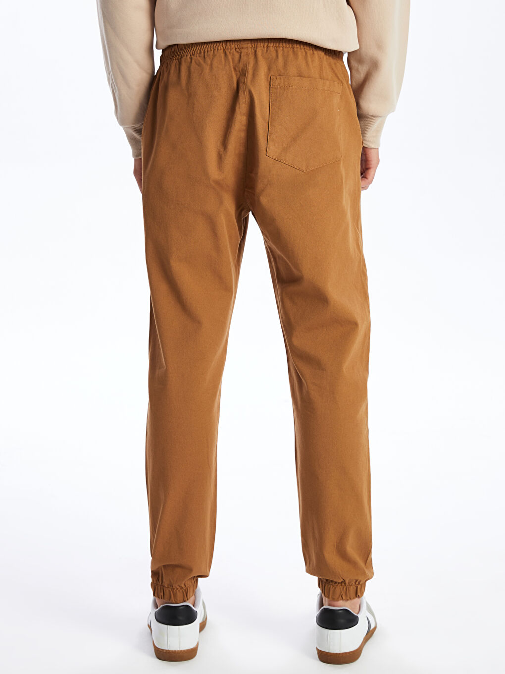 LCW ECO Bej Standart Kalıp Gabardin Erkek Jogger Pantolon - 2