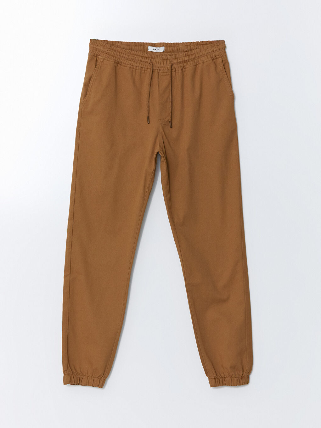 LCW ECO Bej Standart Kalıp Gabardin Erkek Jogger Pantolon - 4