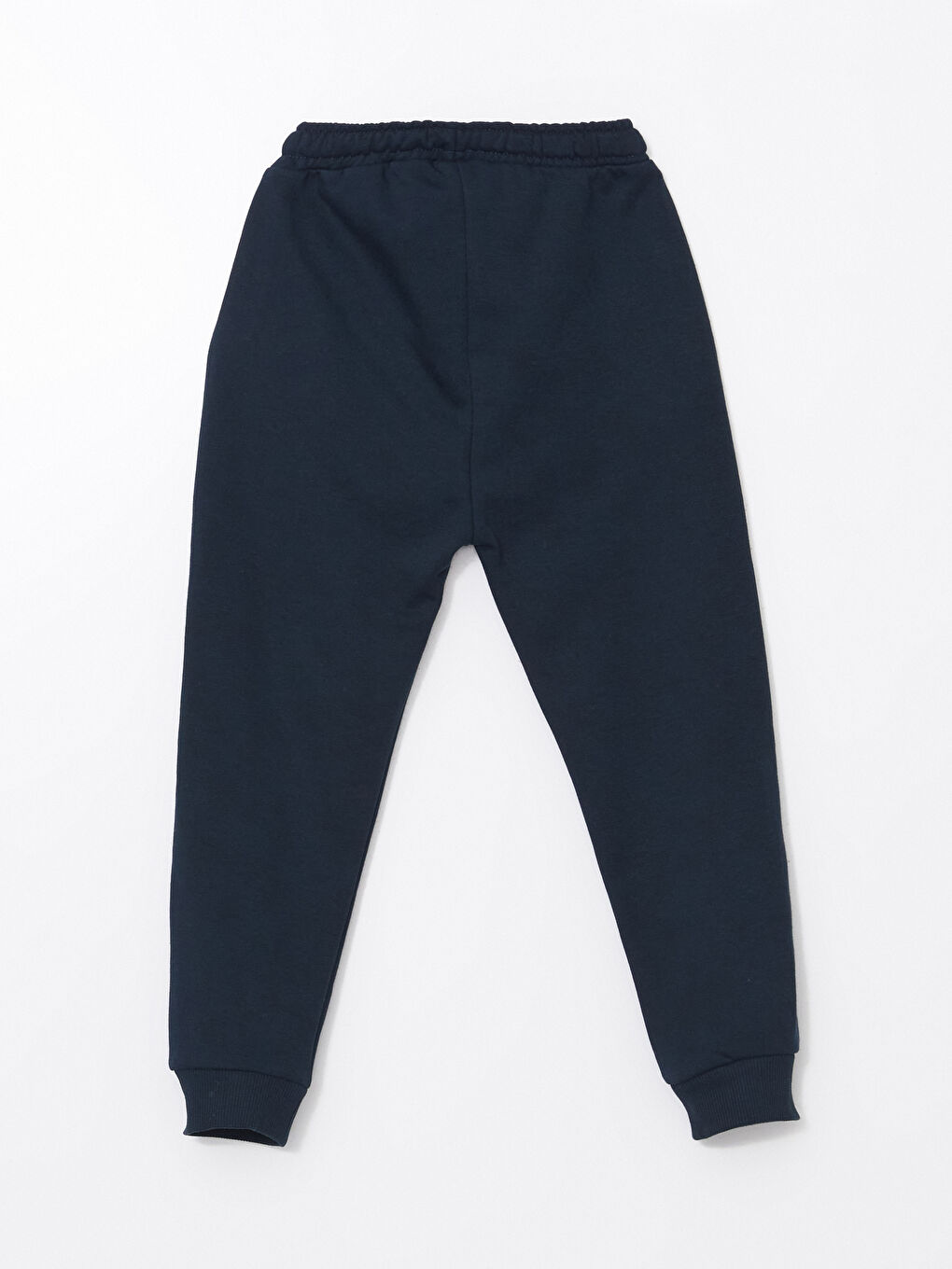 Lacivert Beli Lastikli Erkek Çocuk Jogger Eşofman Altı-2
