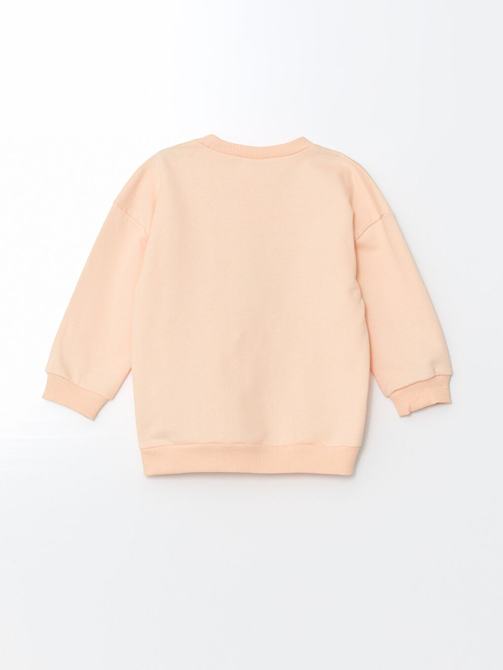 Pembe Baskılı Erkek Çocuk Sweatshirt-1