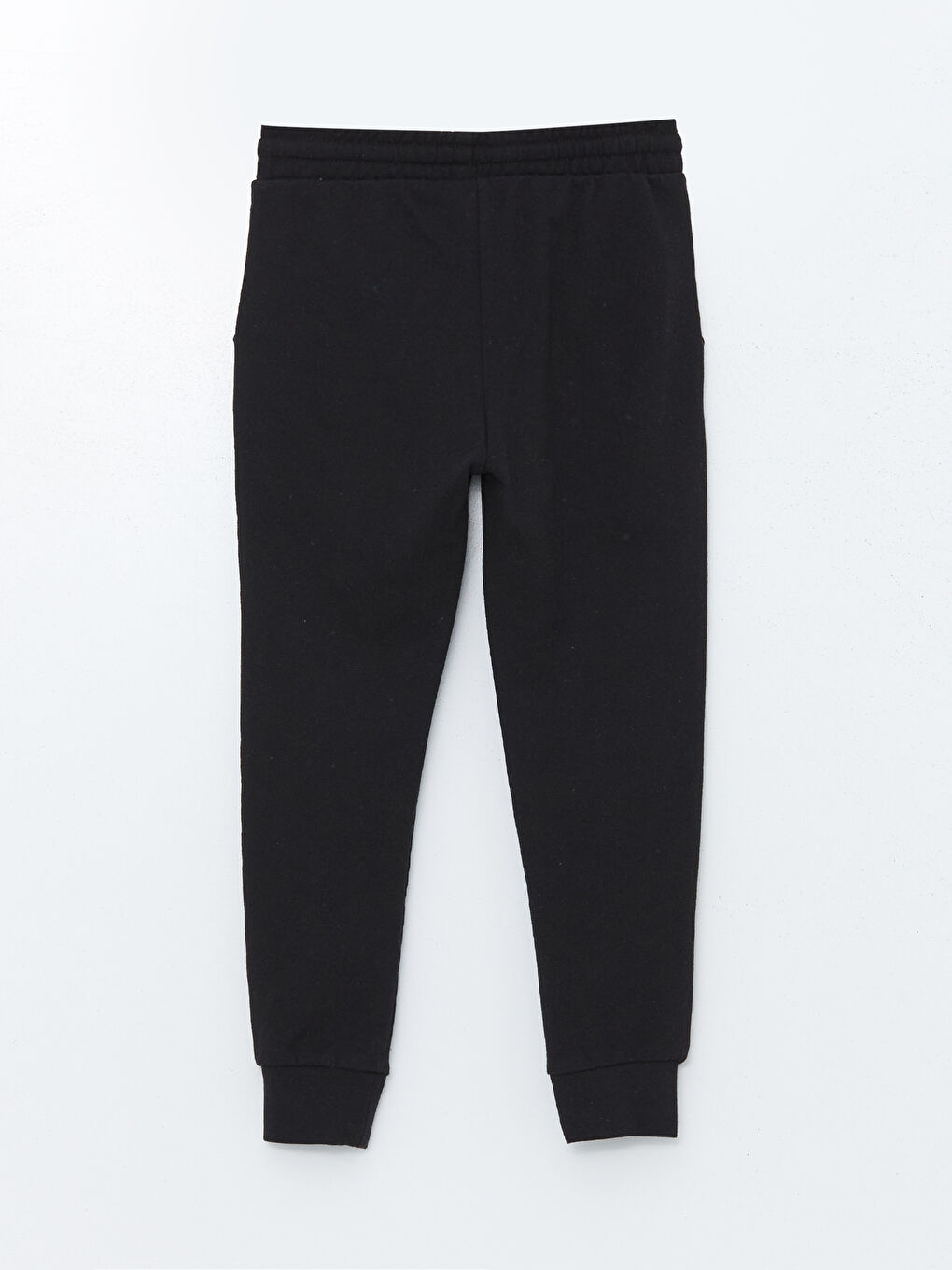 Siyah Beli Lastikli Erkek Çocuk Jogger Eşofman Altı-1