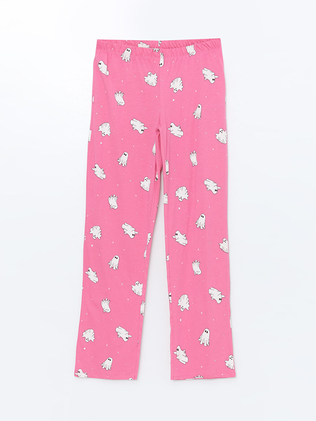 LCW Young Pembe Beli Lastikli Baskılı Kadın Pijama Altı