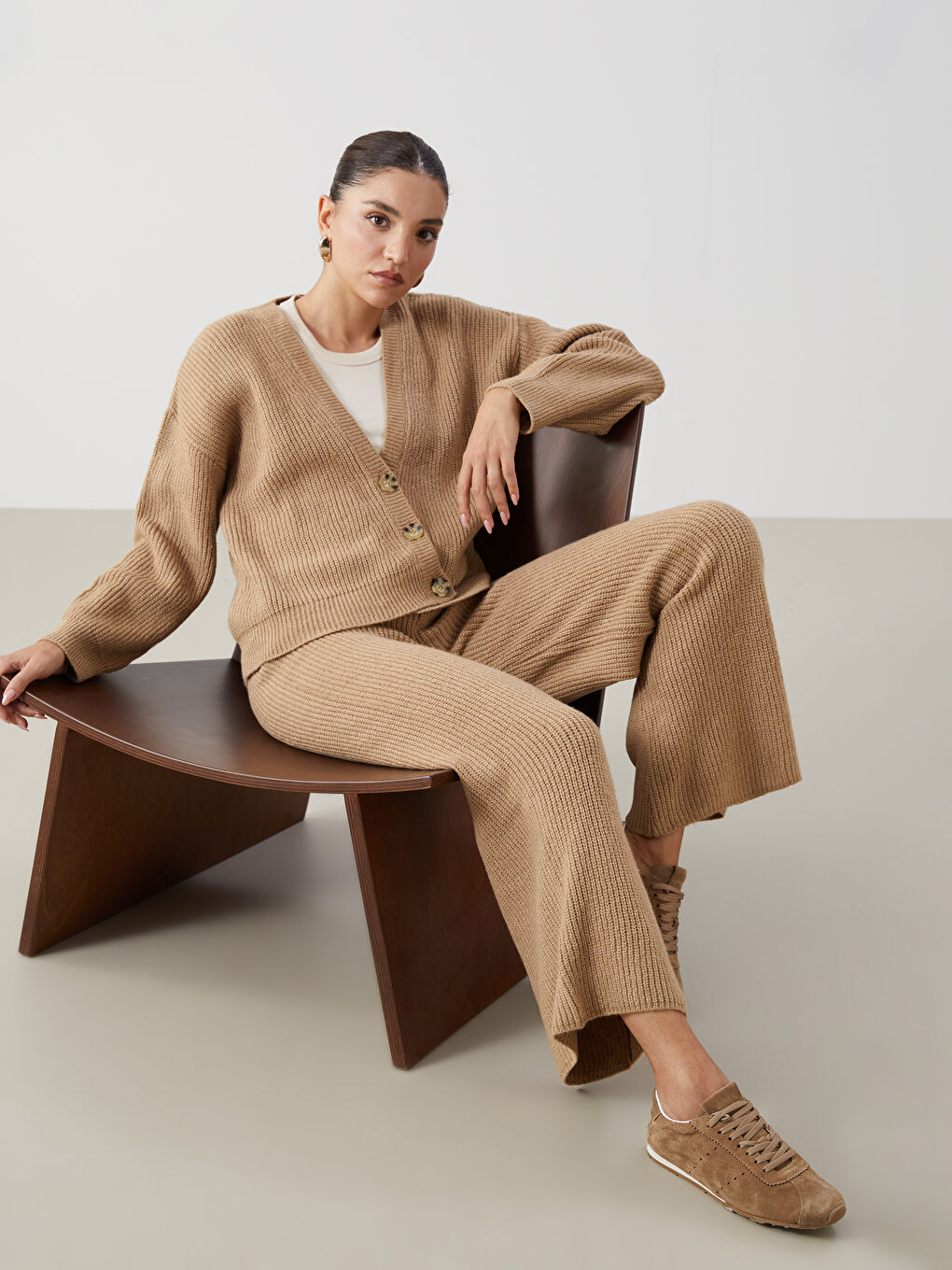 Cardigan pour Femmes à Encolure en V