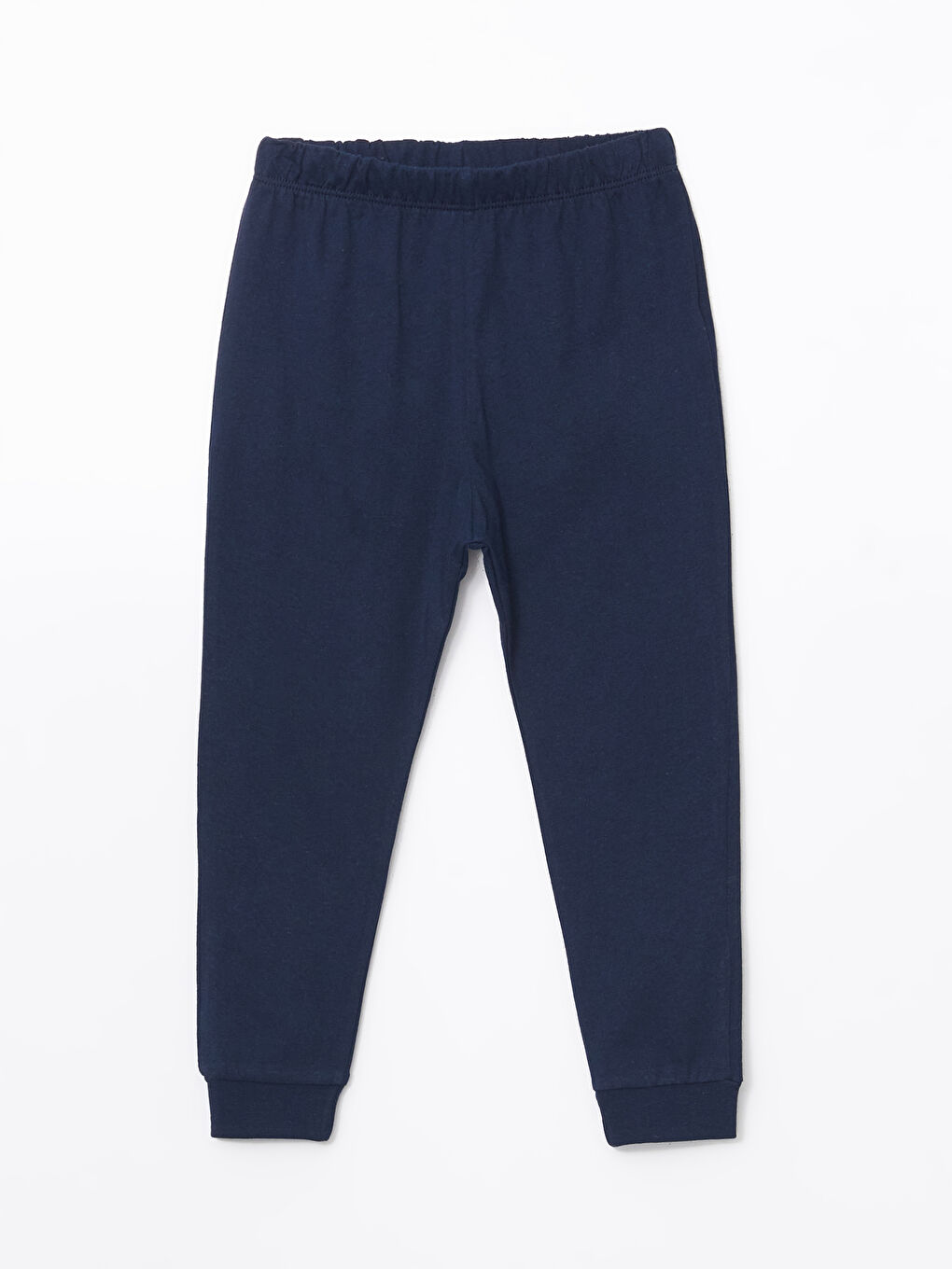 Lacivert Beli Lastikli Erkek Çocuk Pijama Altı