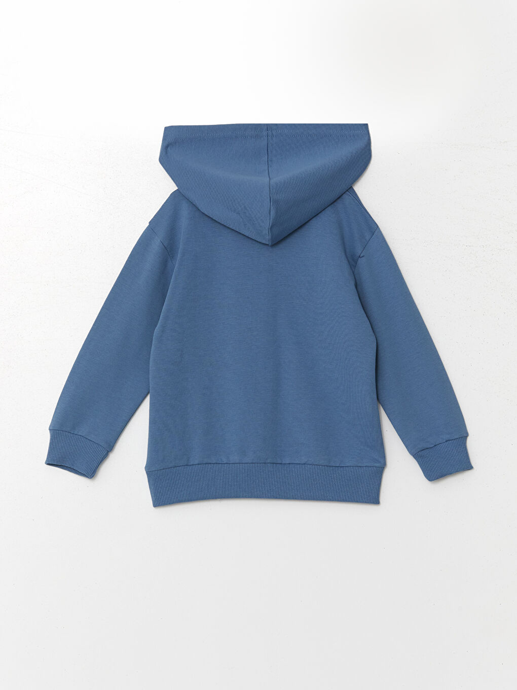 Mışıl Kids İndigo Baskılı Uzun Kollu Erkek Bebek Hoodie ve Eşofman Altı 2'li Takım - 2