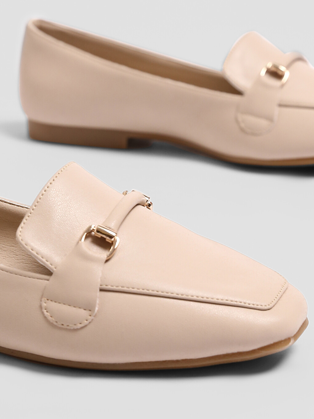 Faux Leather Women's Classic Shoes-2