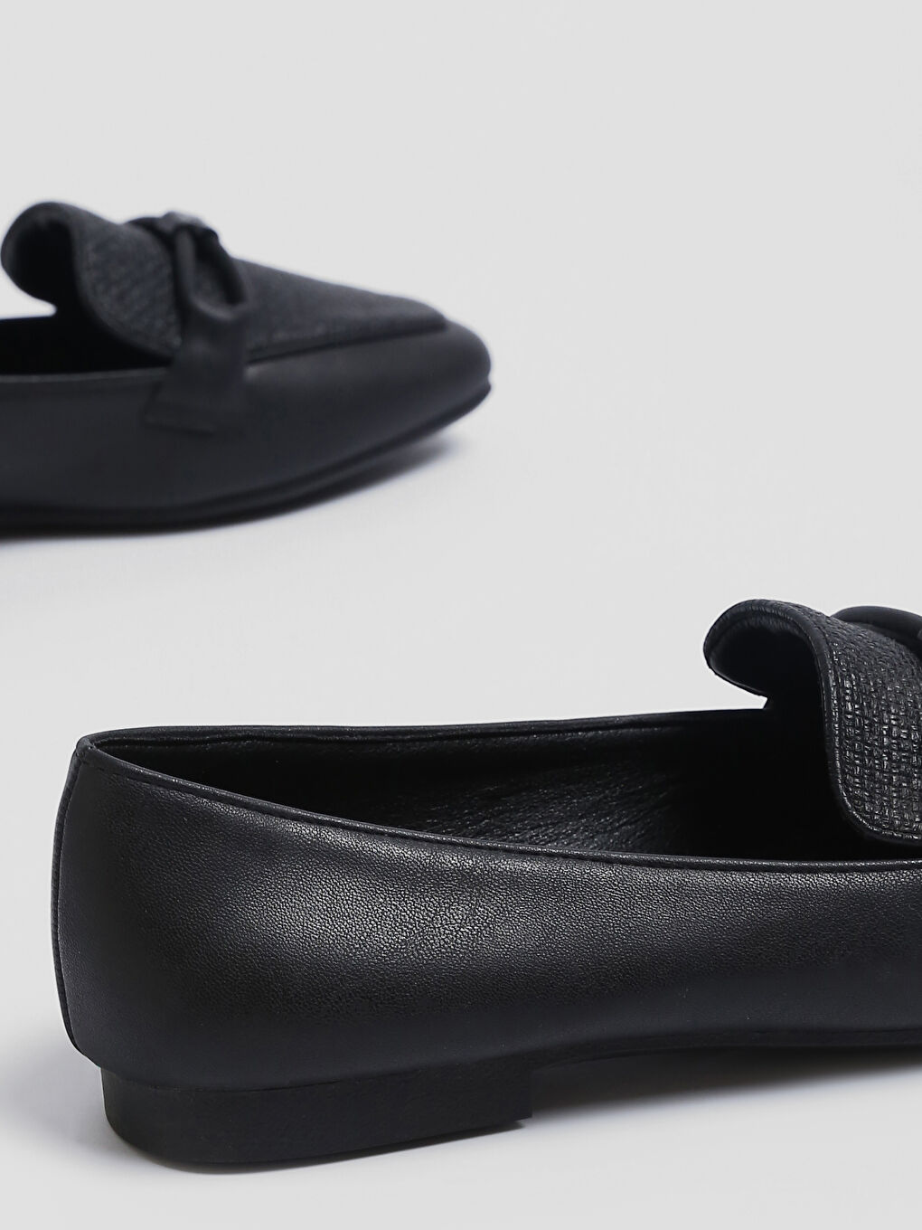 Faux Leather Women's Classic Shoes-3