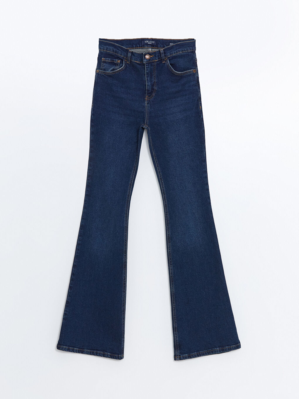 LCW Jeans Koyu Rodeo Mars Flare Kadın Jean Pantolon - 4