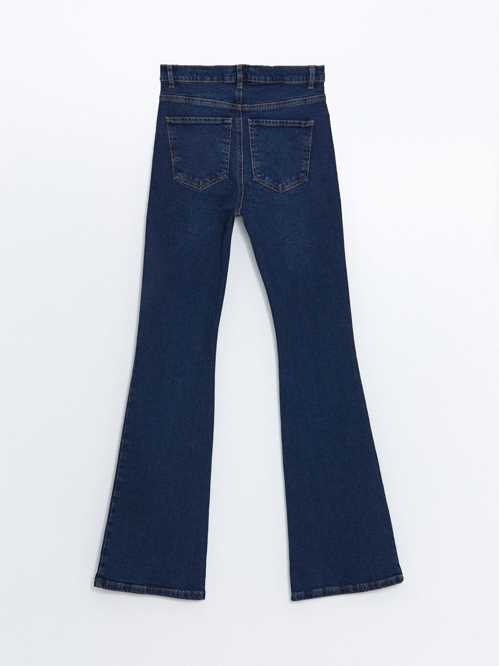 LCW Jeans Koyu Rodeo Mars Flare Kadın Jean Pantolon - 5