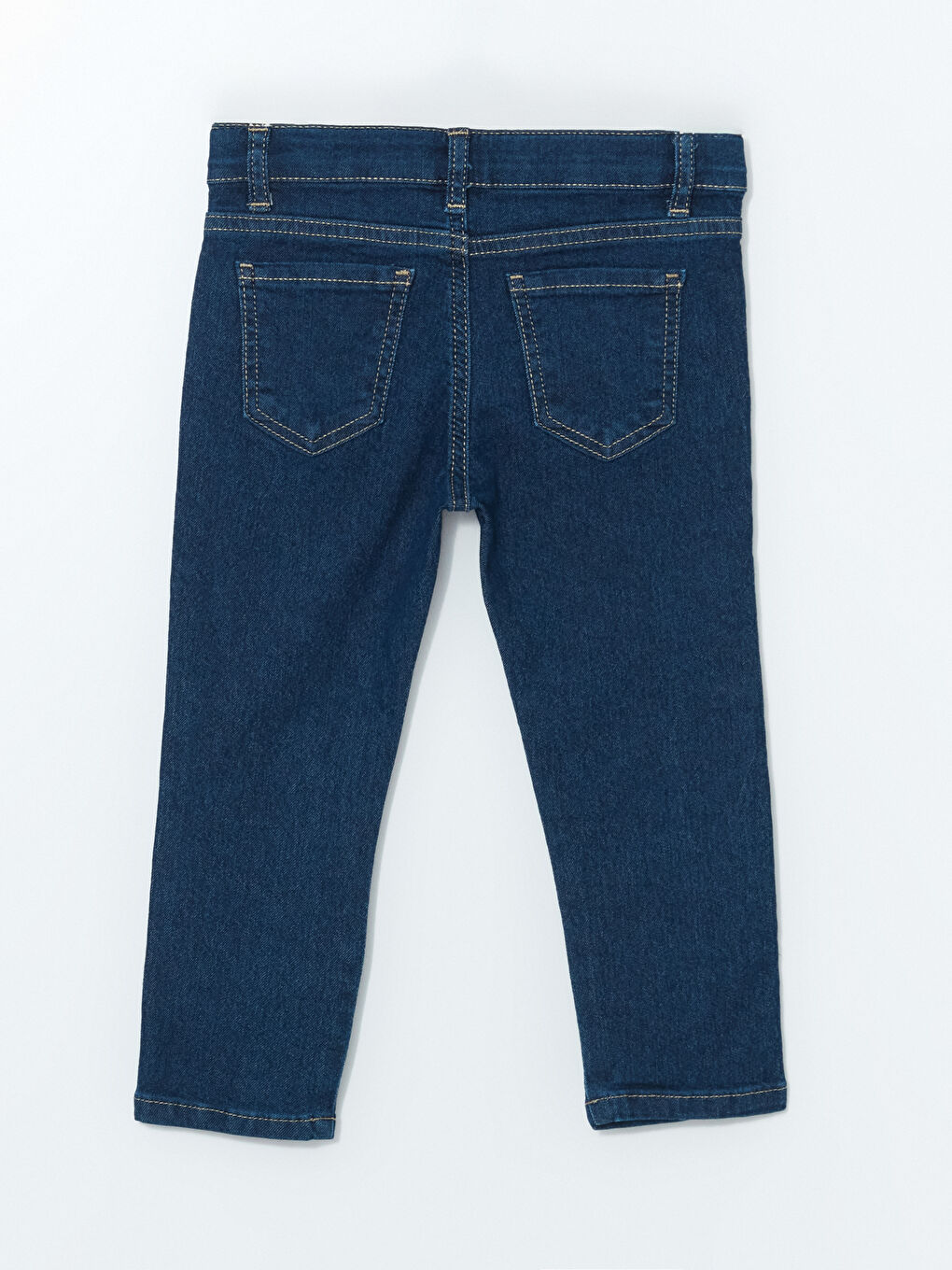 LCW ECO İndigo Beli Lastikli Basic Erkek Bebek Jean Pantolon - 2