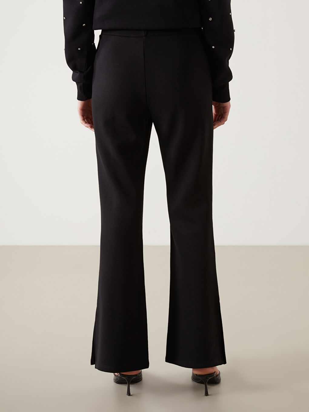 LCW Modest Elasticated Waist Women's Trousers -W4KC86Z8-CVL