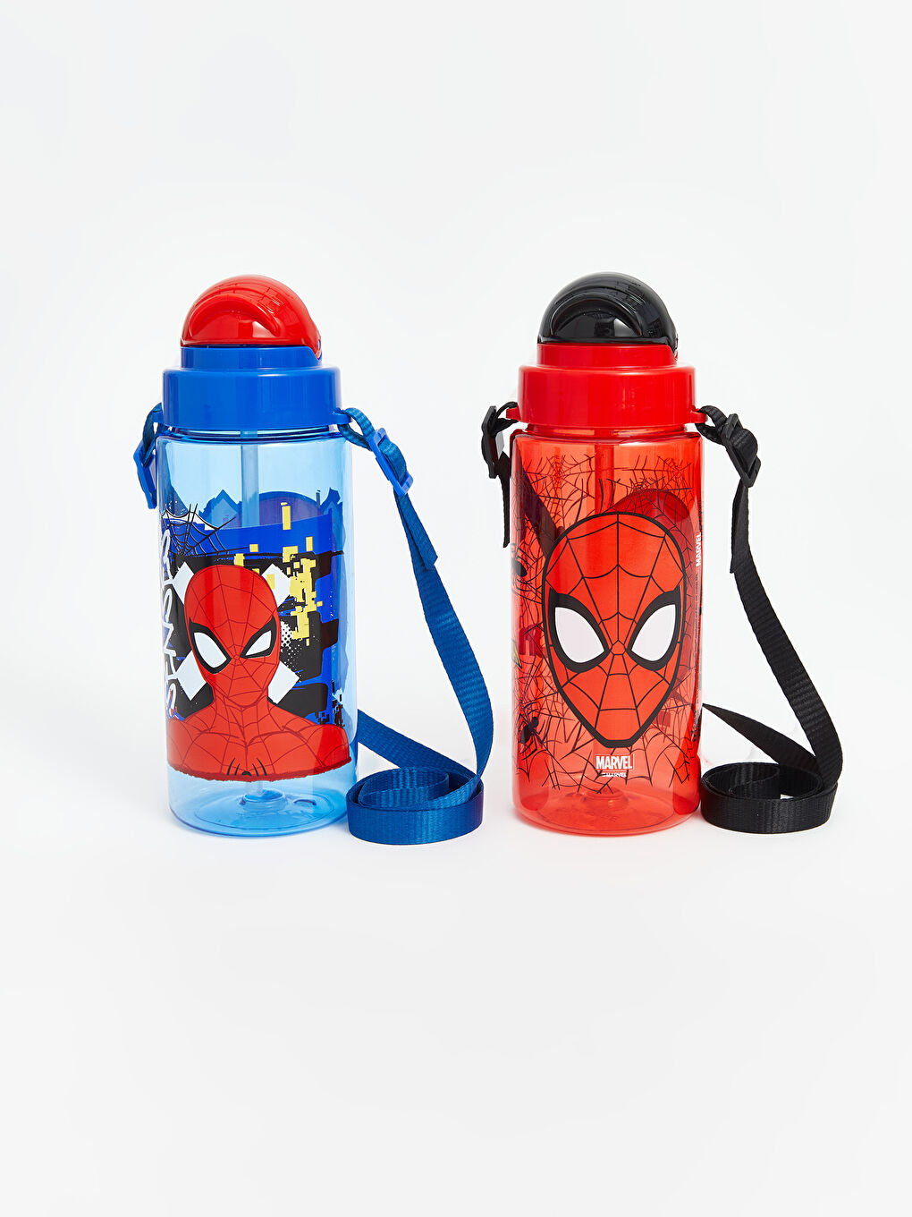 LCW ACCESSORIES Karışık Asorti Spiderman Baskılı Pipetli Suluk