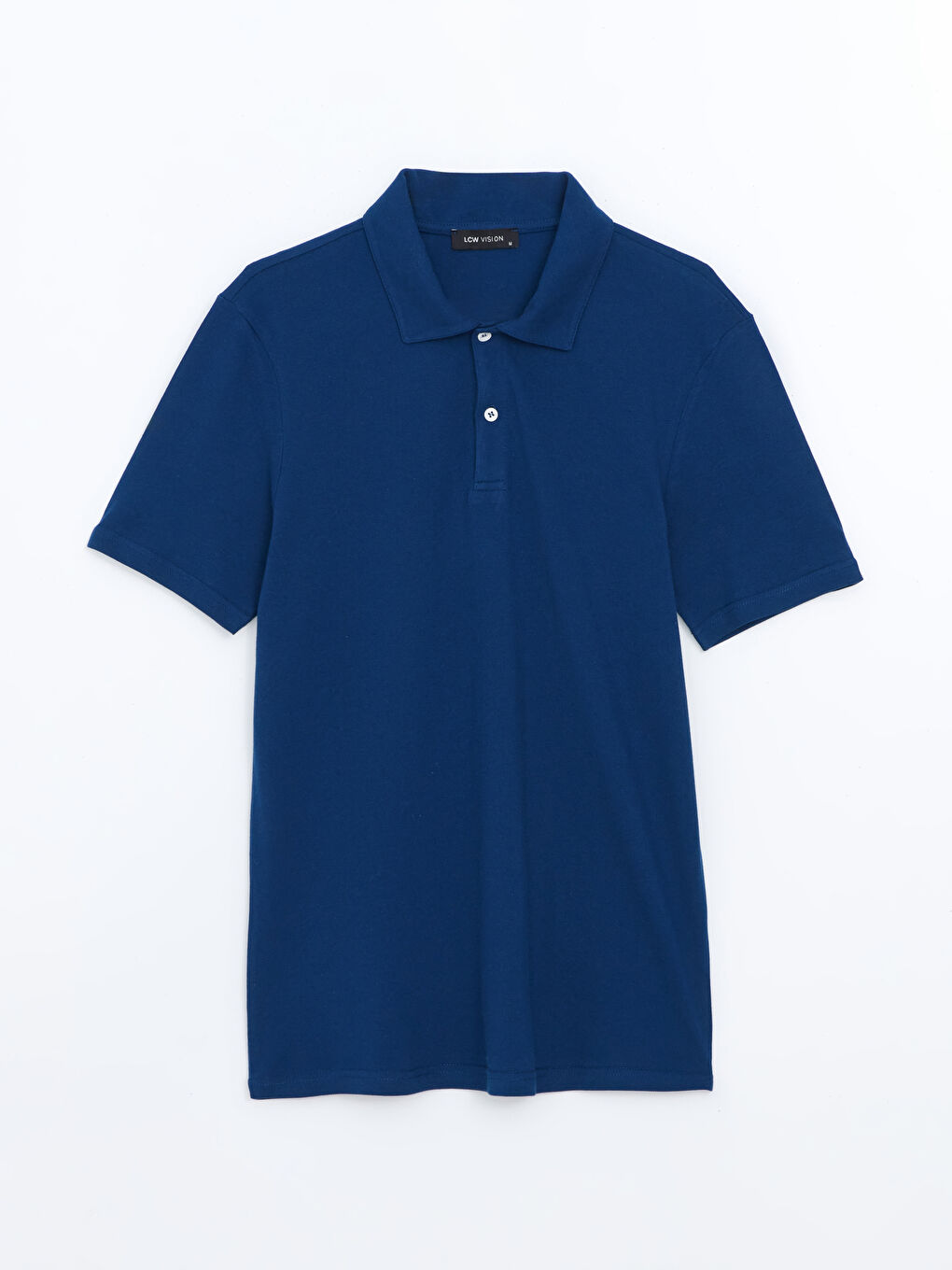 Polo Neck Short Sleeve Pique Men's T-Shirt