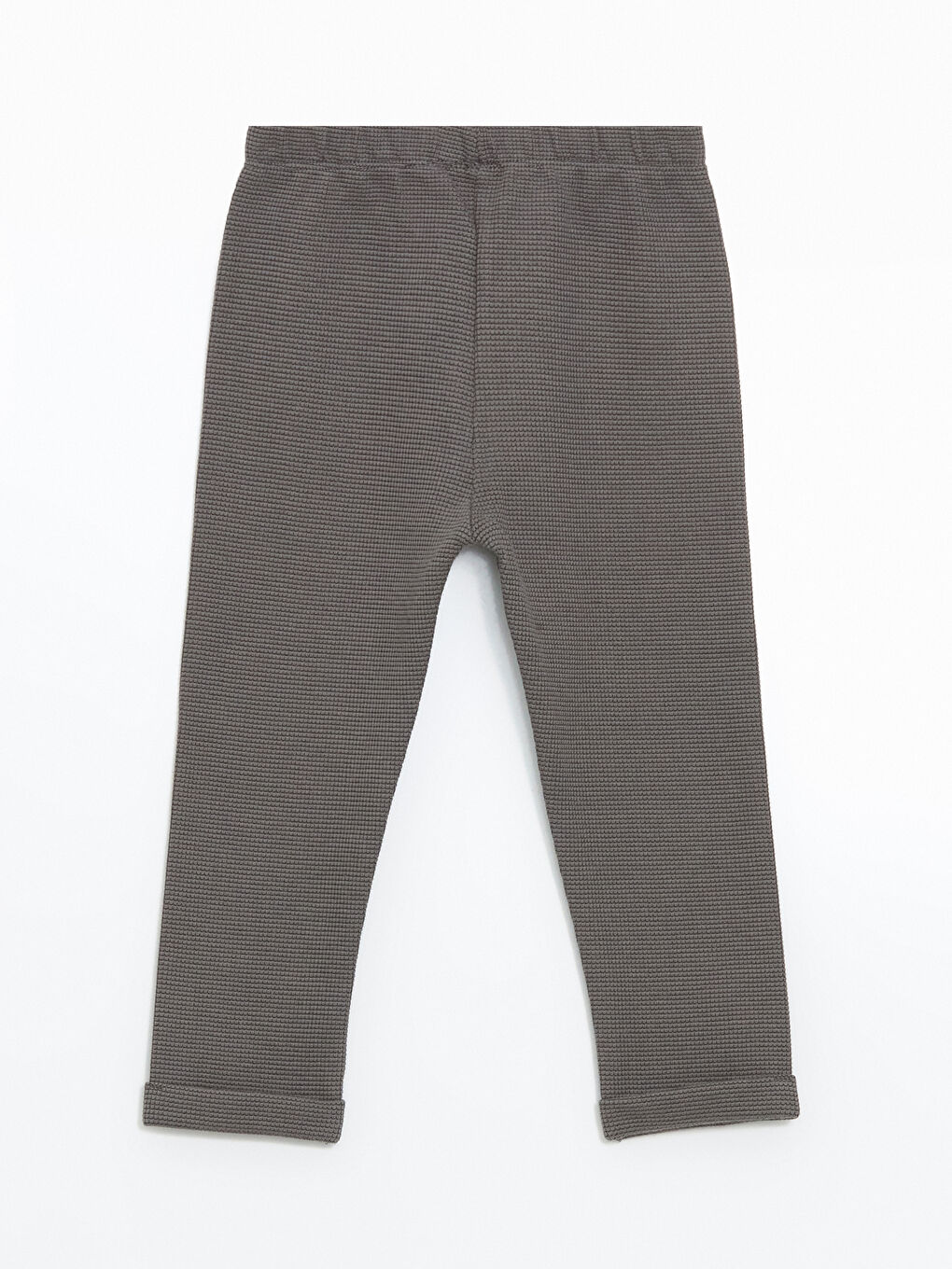 Gri Beli Lastikli Erkek Bebek Jogger Pijama Altı-1