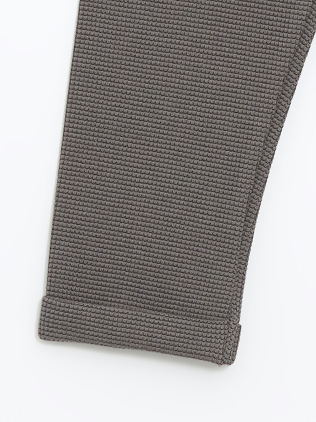 Gri Beli Lastikli Erkek Bebek Jogger Pijama Altı-2