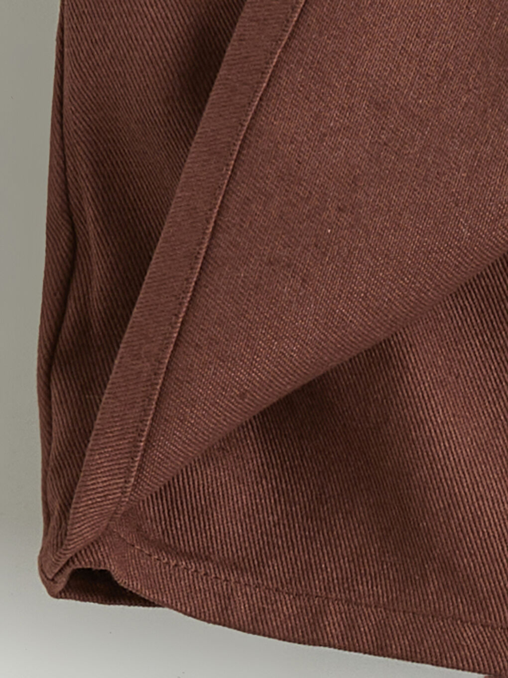 Kahverengi Beli Lastikli Kız Çocuk Etek-4