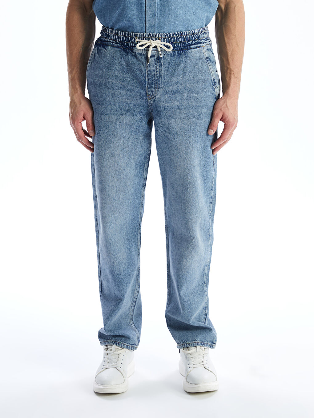 LCW Jeans İndigo Baggy Fit Erkek Jean Pantolon - 1