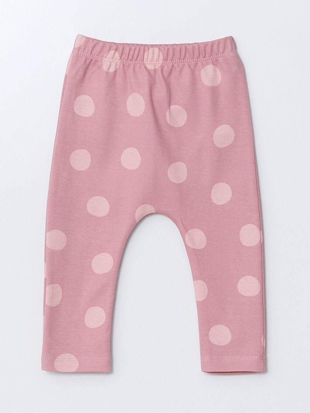 Pembe Desenli Kız Çocuk Eşofman Altı