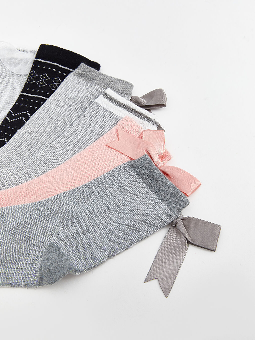 Chaussettes de Cheville pour Filles Paquet de 6-2