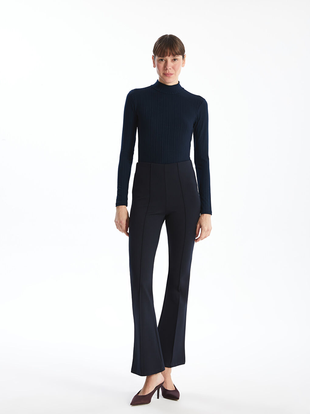 Extra Slim Fit Flared Women's Trousers