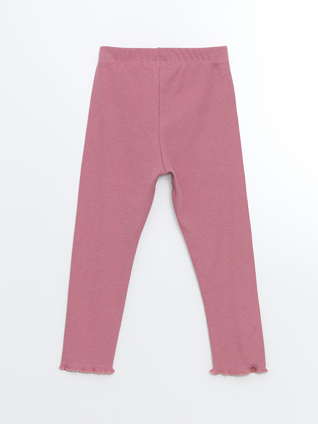 LCW ECO Pembe Bisiklet Yaka Uzun Kollu Kız Bebek Pijama Takım - 4