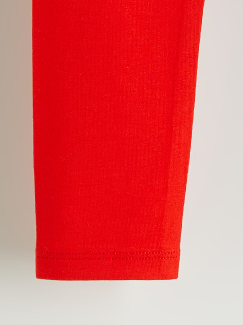 Siyah Beli Lastikli Basic Kız Çocuk Tayt-1