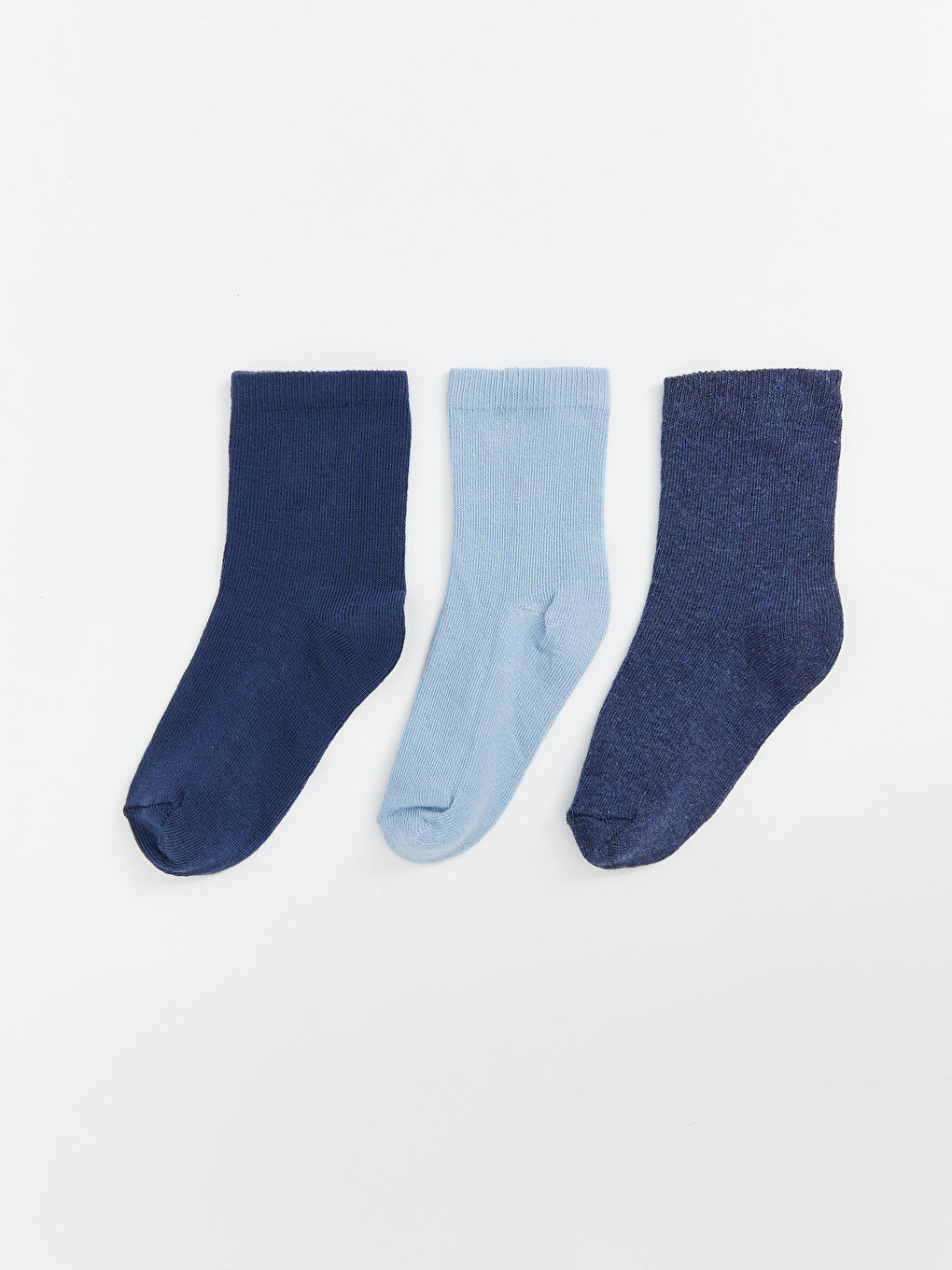 Karışık Basic Erkek Çocuk Soket Çorap 3'lü